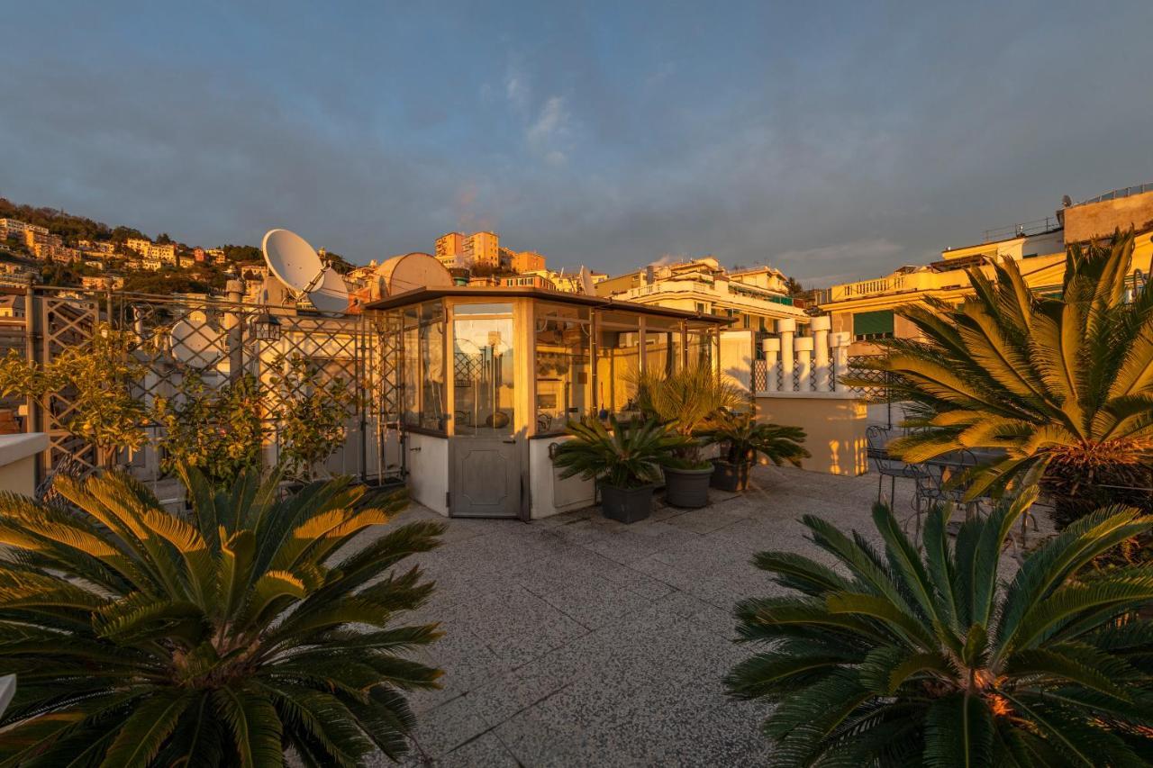 Ferienwohnung Castelletto Exclusive Terrace Penthouse Genua Exterior foto