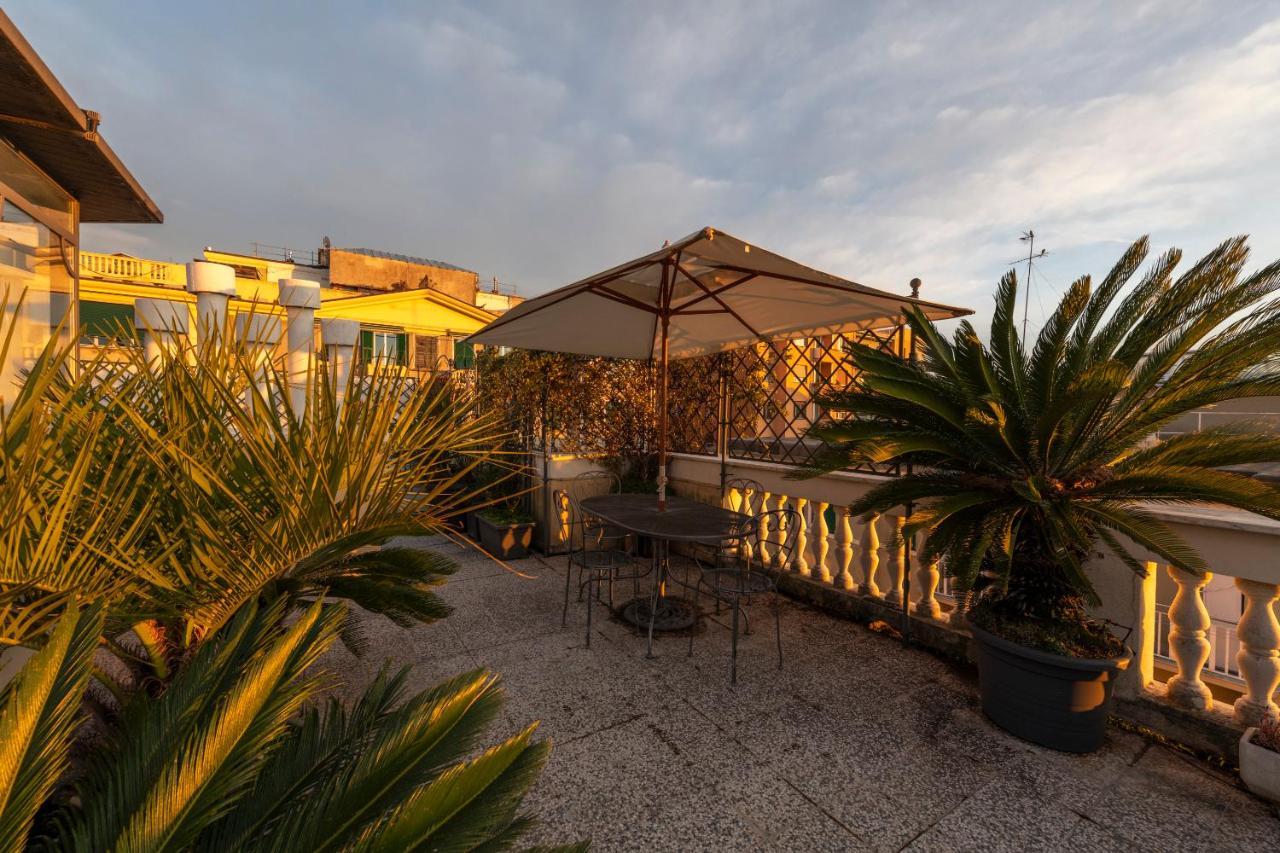 Ferienwohnung Castelletto Exclusive Terrace Penthouse Genua Exterior foto