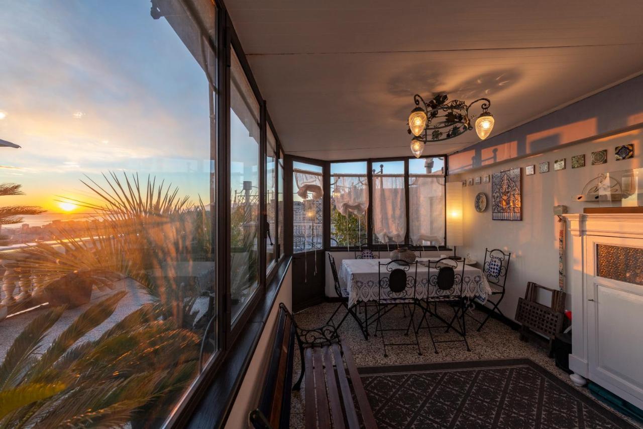 Ferienwohnung Castelletto Exclusive Terrace Penthouse Genua Exterior foto